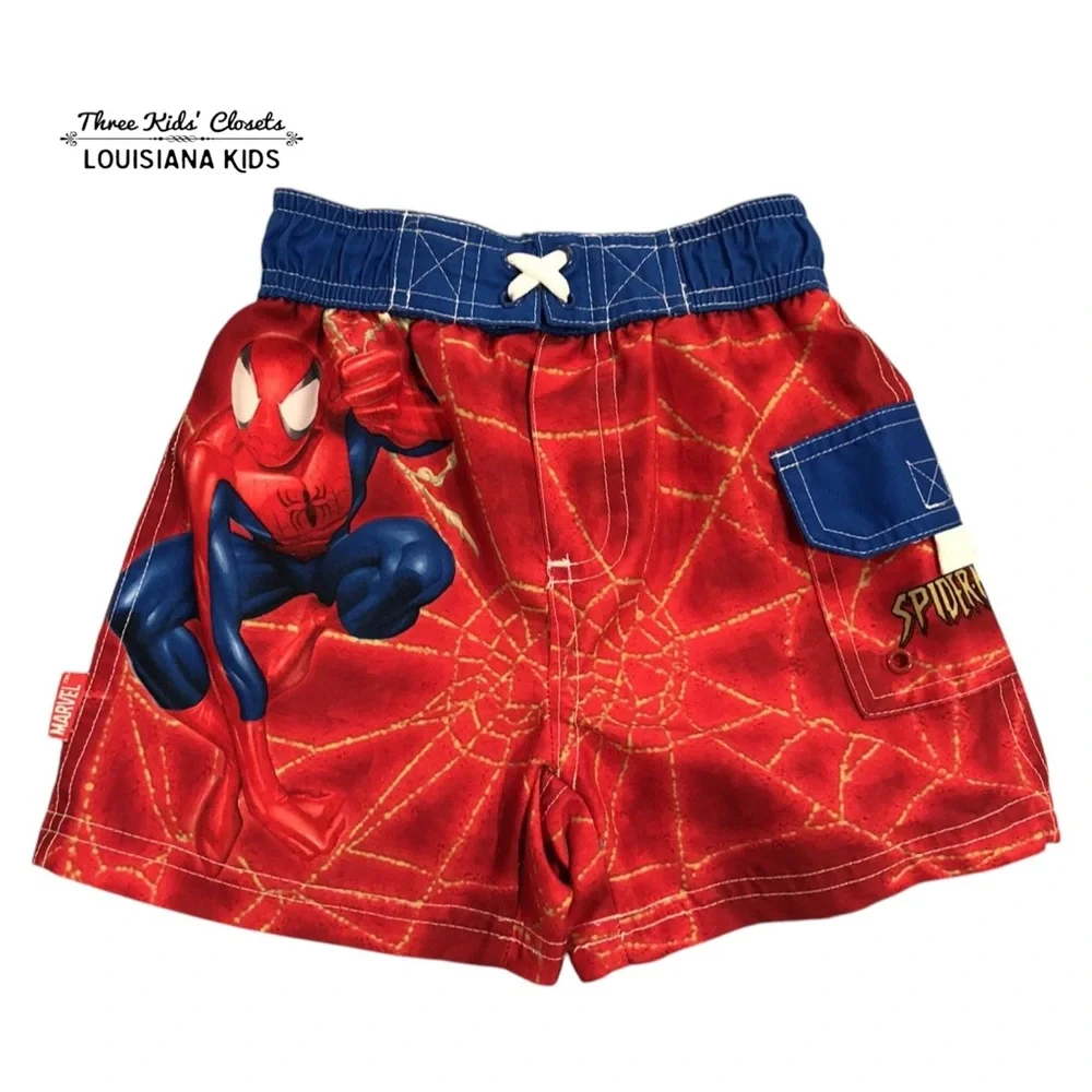 Spider-Man 12m Superhero Swim Shorts